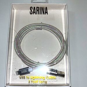Sarina usb to Lightning cable 3 feet long New